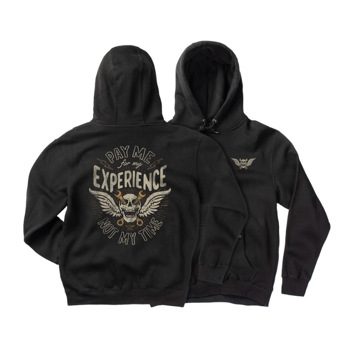 HOODY EXPERIENCED - BLK
